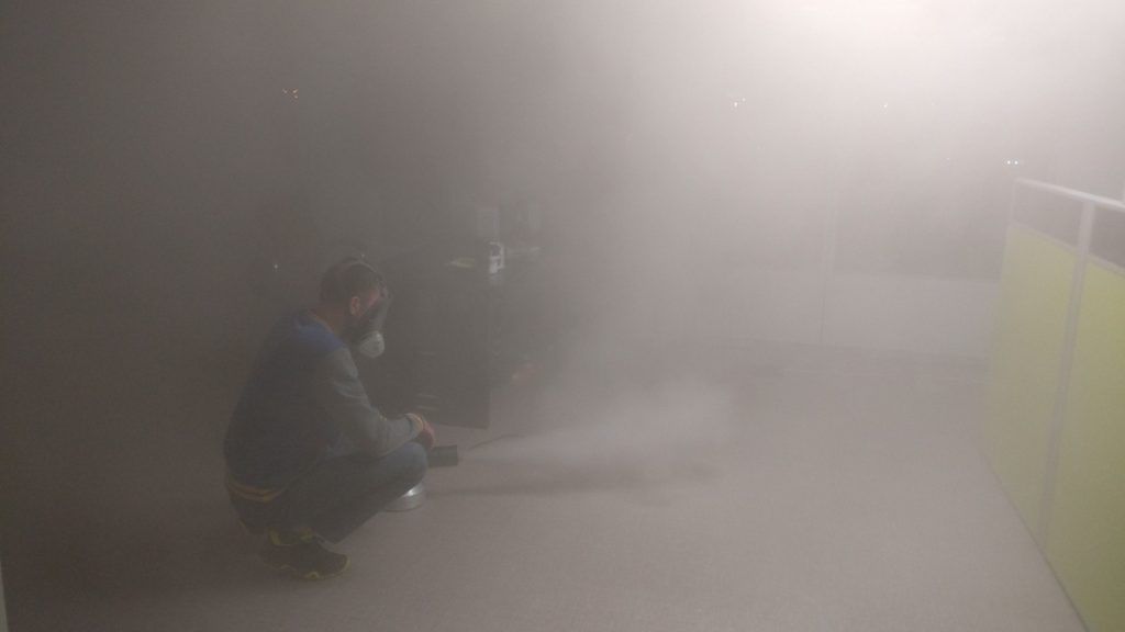 Сухой туман от запахов. Обработка сухим туманом в Прокопьевске.